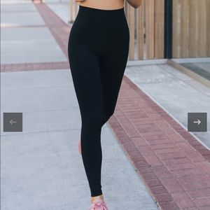 ZYIA Active High-Rise Black Leggings